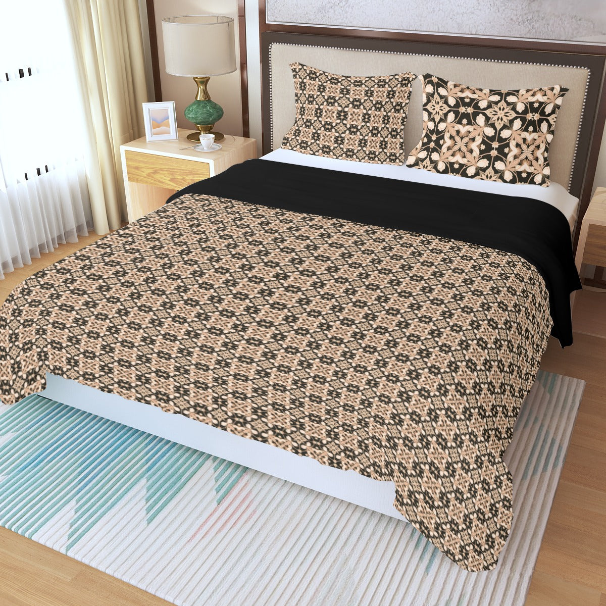 AC BAROQUE Three Piece Duvet Cover Set