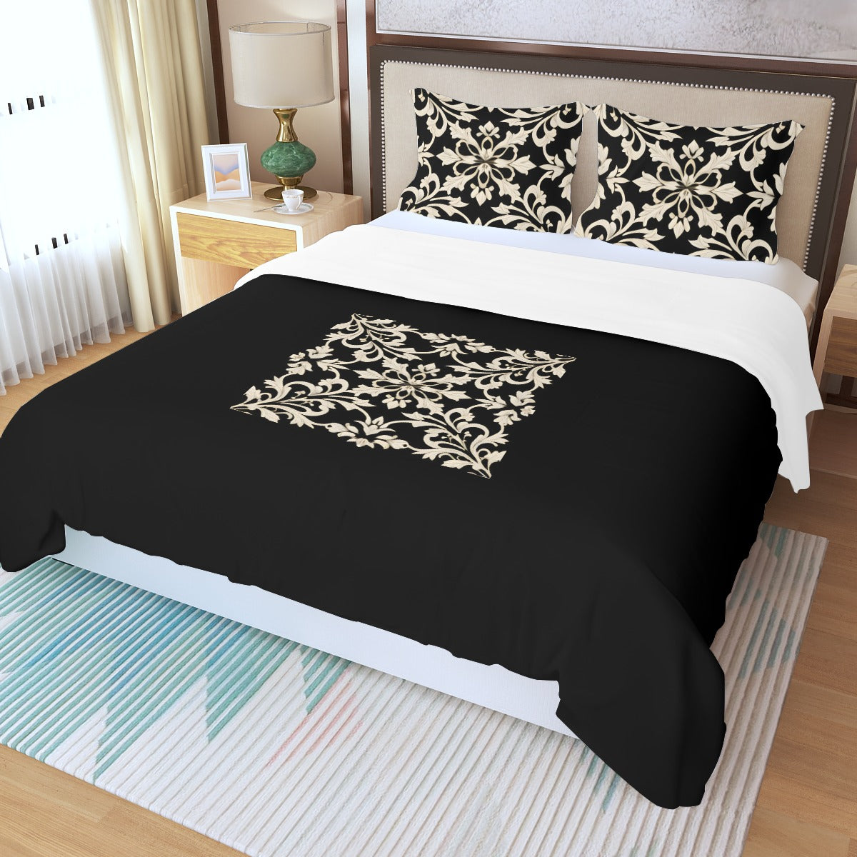 AC BAROQUE Three Piece Duvet Cover Set