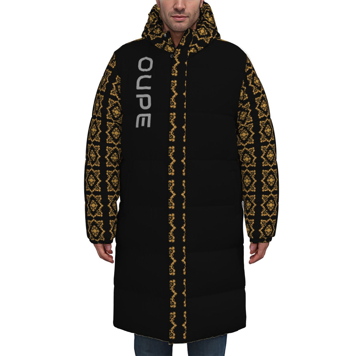 ANA COUPER Long Down Puffer Jacket AC Baroque style