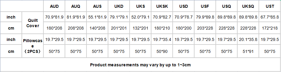 AC BAROQUE Three Piece Duvet Cover Set