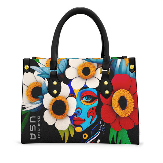 DNA GIRL USA Women's Tote Black Handle