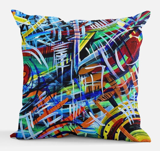 CUSHION "PORTAL ART NO 7' LIMITED EDITION (50 only)