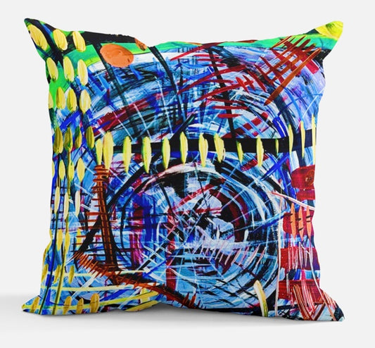 CUSHION "PORTAL ART NO 10' LIMITED EDITION (50 only)