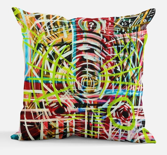 CUSHION "PORTAL ART NO 8' LIMITED EDITION (50 only)