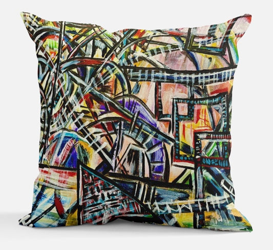 CUSHION "PORTAL ART NO 1' LIMITED EDITION (50)