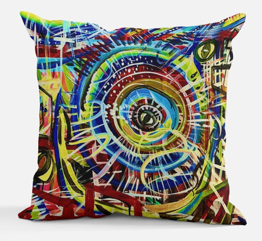 CUSHION "PORTAL ART NO 6' LIMITED EDITION (50 only)