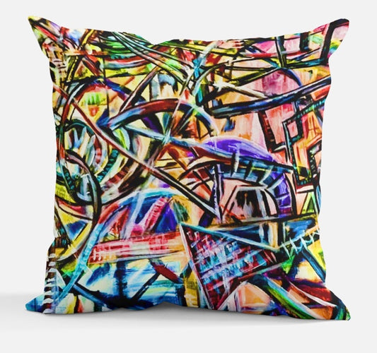 CUSHION "PORTAL ART NO 3' LIMITED EDITION (50)