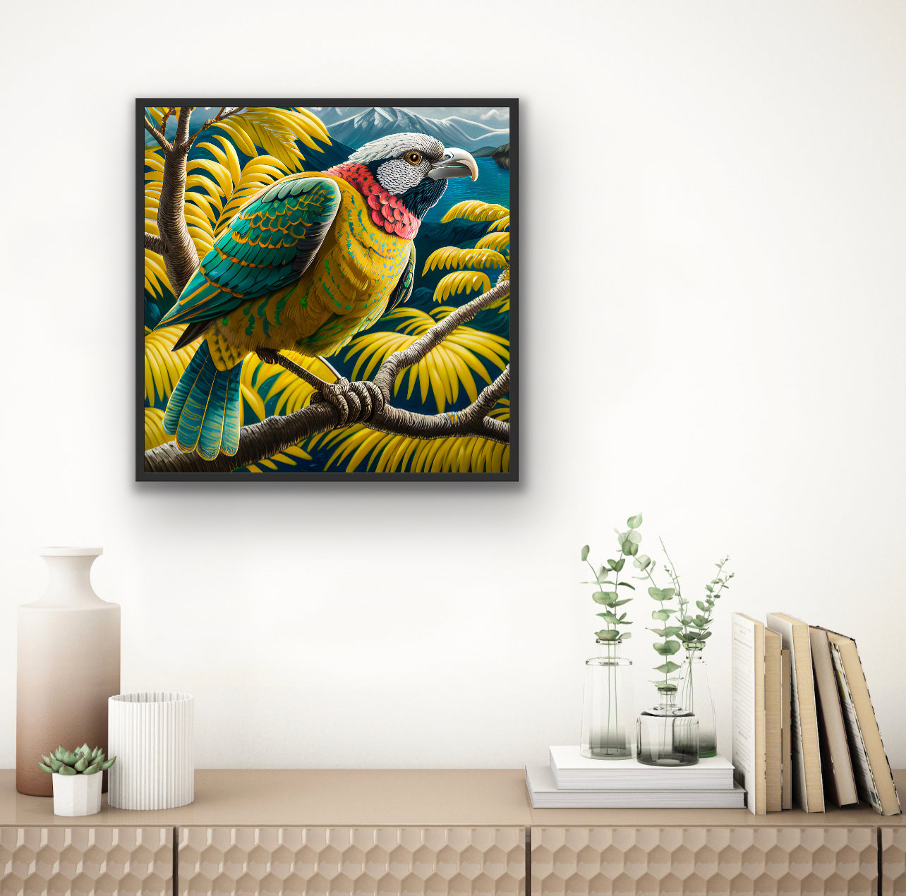 Canvas Print by Ana Couper (No 1) NZ Birds Collection