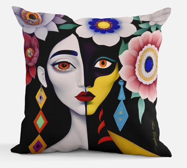 AC INDIGENOUS Limited Edition Throw pillow (No 8).