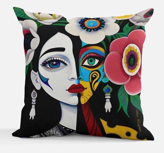 DNA GIRL Limited Edition Throw pillow (No 14).