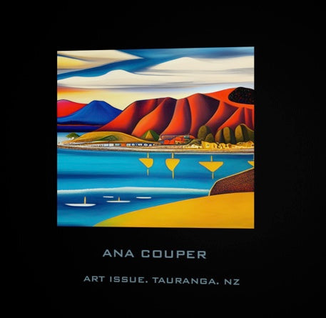 MT MAUNGANUI ART CARD (NO 75) X 10 CARDS