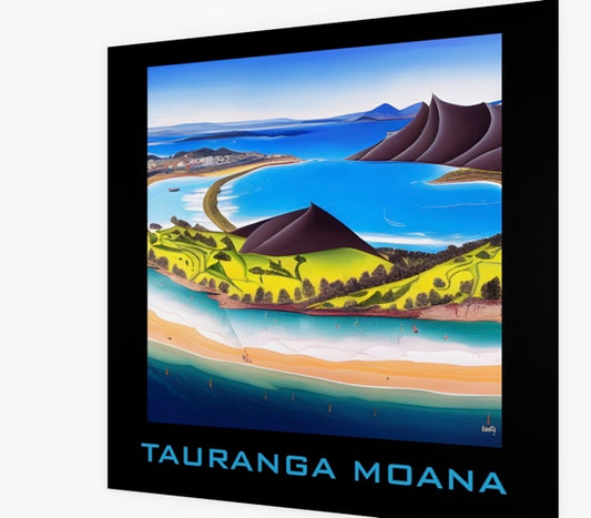 MT MAUNGANUI ART CARD (NO 86) X 10 CARDS