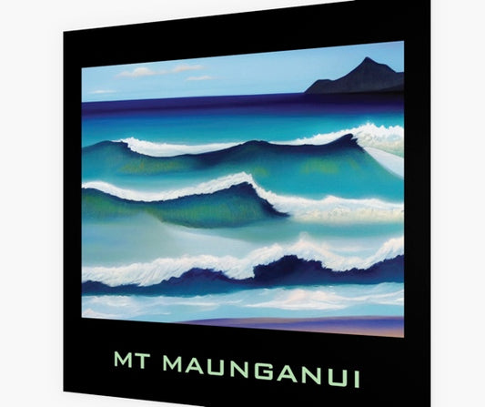 MT MAUNGANUI ART CARD (NO 90) X 10 CARDS