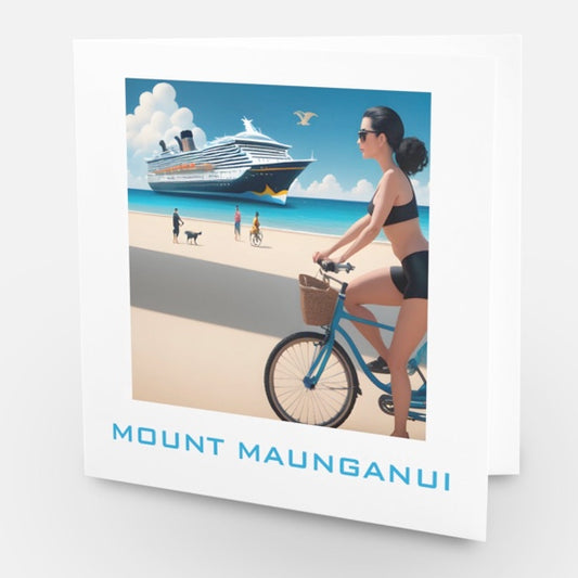 MT MAUNGANUI ART CARD (NO 94) X 10 CARDS