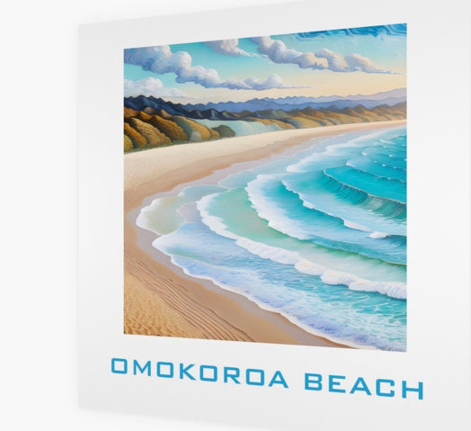 OMOKOROA ART SERIES (NO 95) X 10 CARDS MP