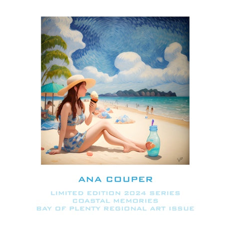 BEACH LIFE ART CARD SERIES (NO 106) X 10 CARDS