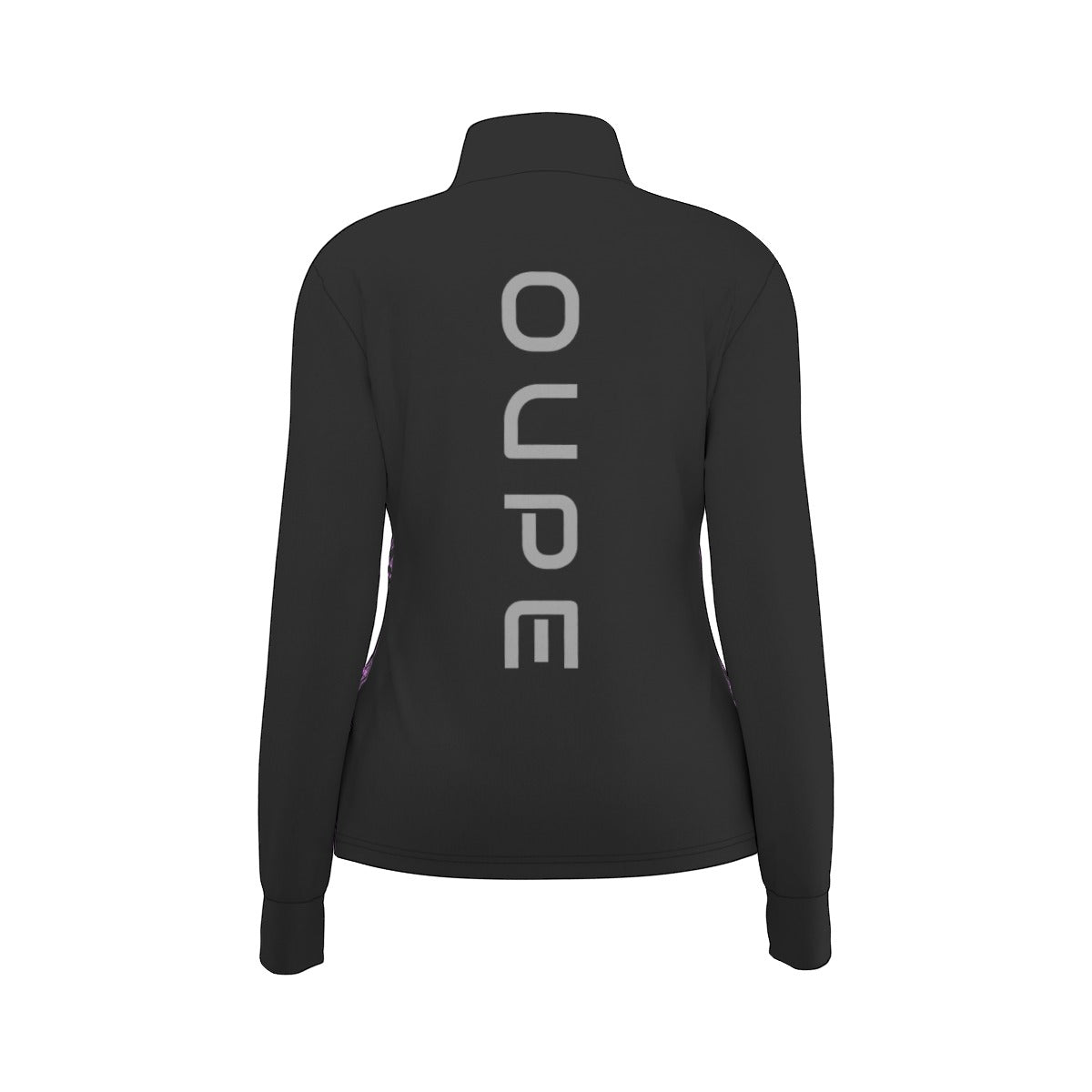 OUPE All-Over Print Women's Long Sleeve Thumbhole Jacket