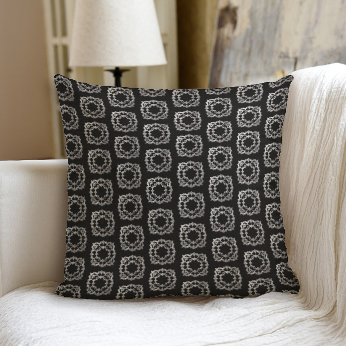 AC BAROQUE All-Over Print Throw cushion with pillow Inserts