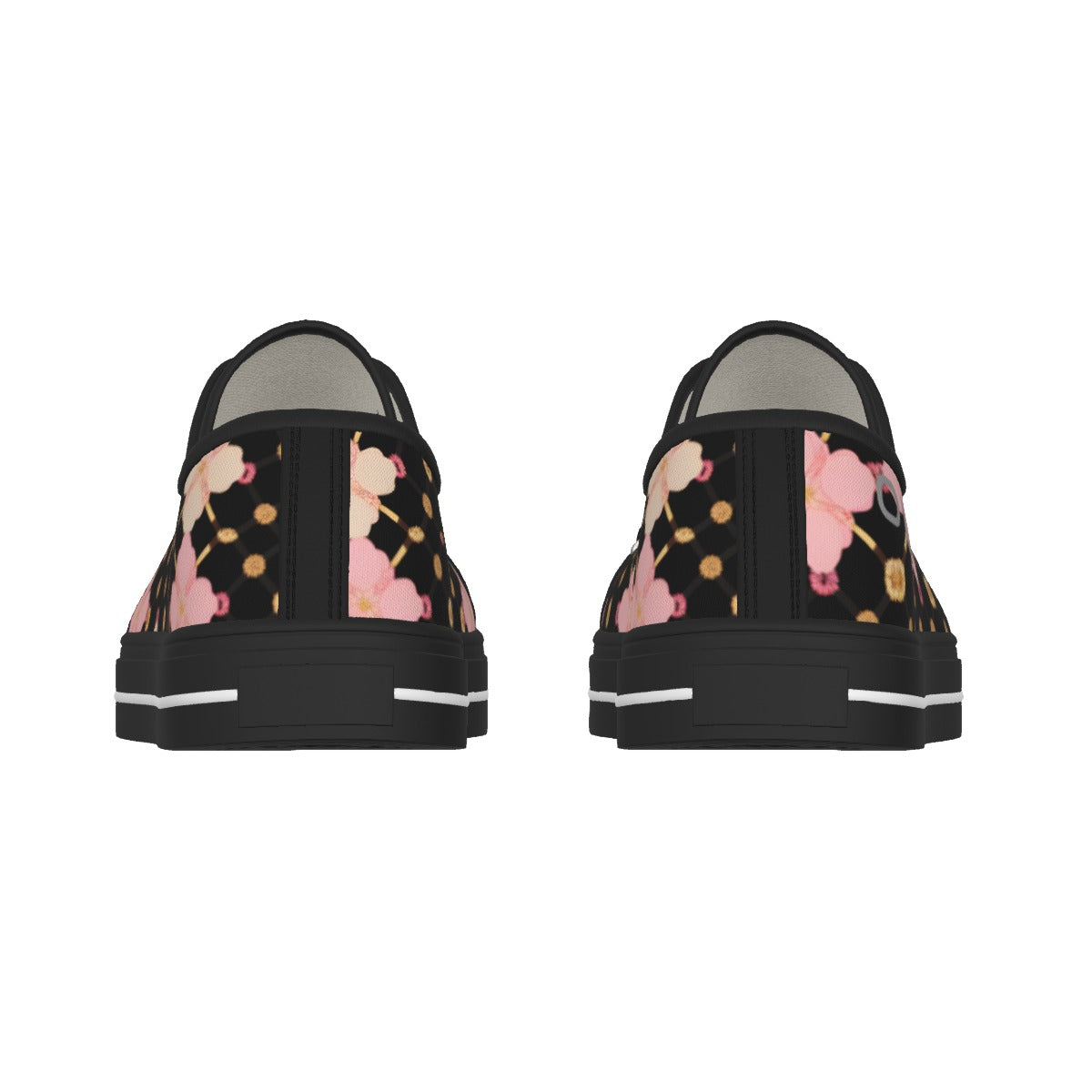 AC KAMI OUPE All-Over Print Women's Low-cut Canvas Shoes