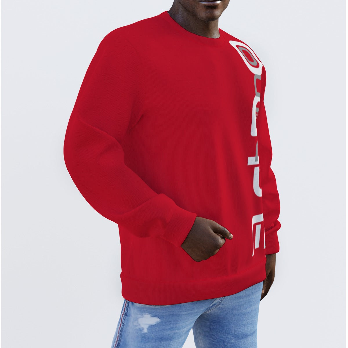 OUP OUPE RED Men's Sweater