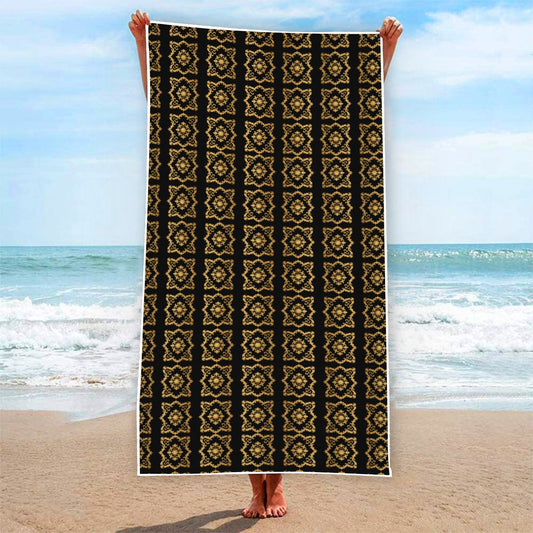 AC BAROQUE Rectangular Beach Towel