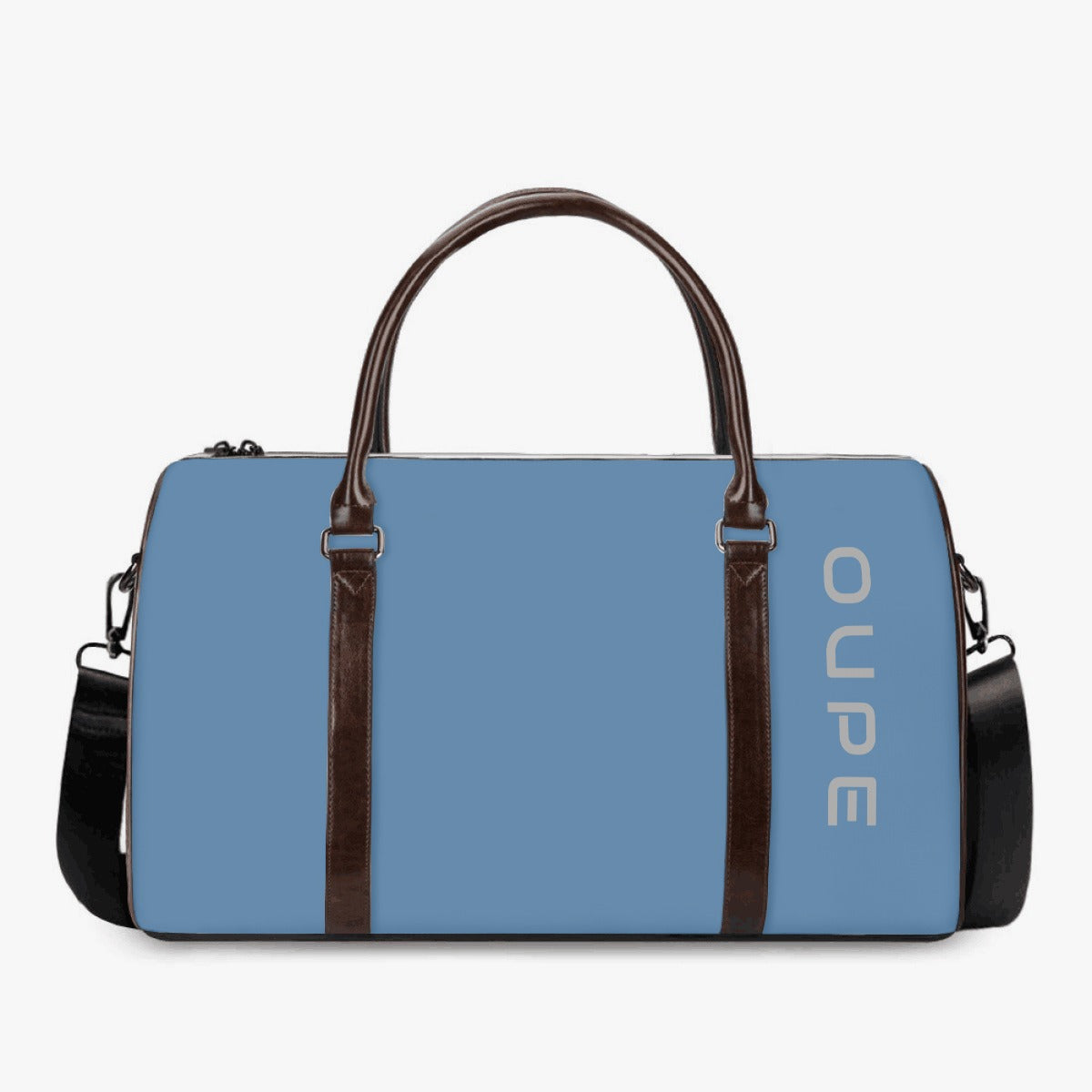 AC BAROQUE "OUPE" Designer Overnight Duffle Bag (Baby blue)