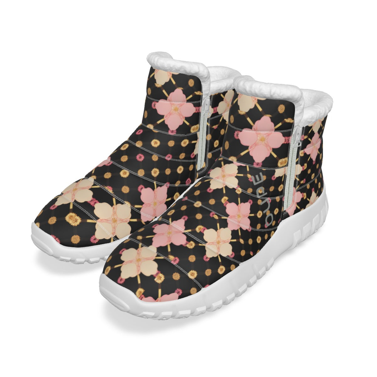AC KAMI  OUPE "SUPER COMFORTABLE' Women's Zip-up Snow Boots