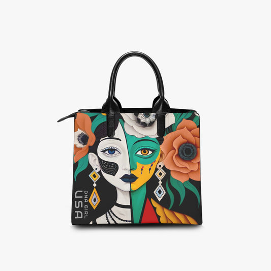 DNA GIRL (USA)  Square Tote Bag