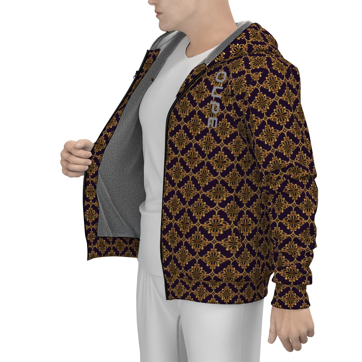 OUPE BAROQUE Men's SHERPA HOODIE