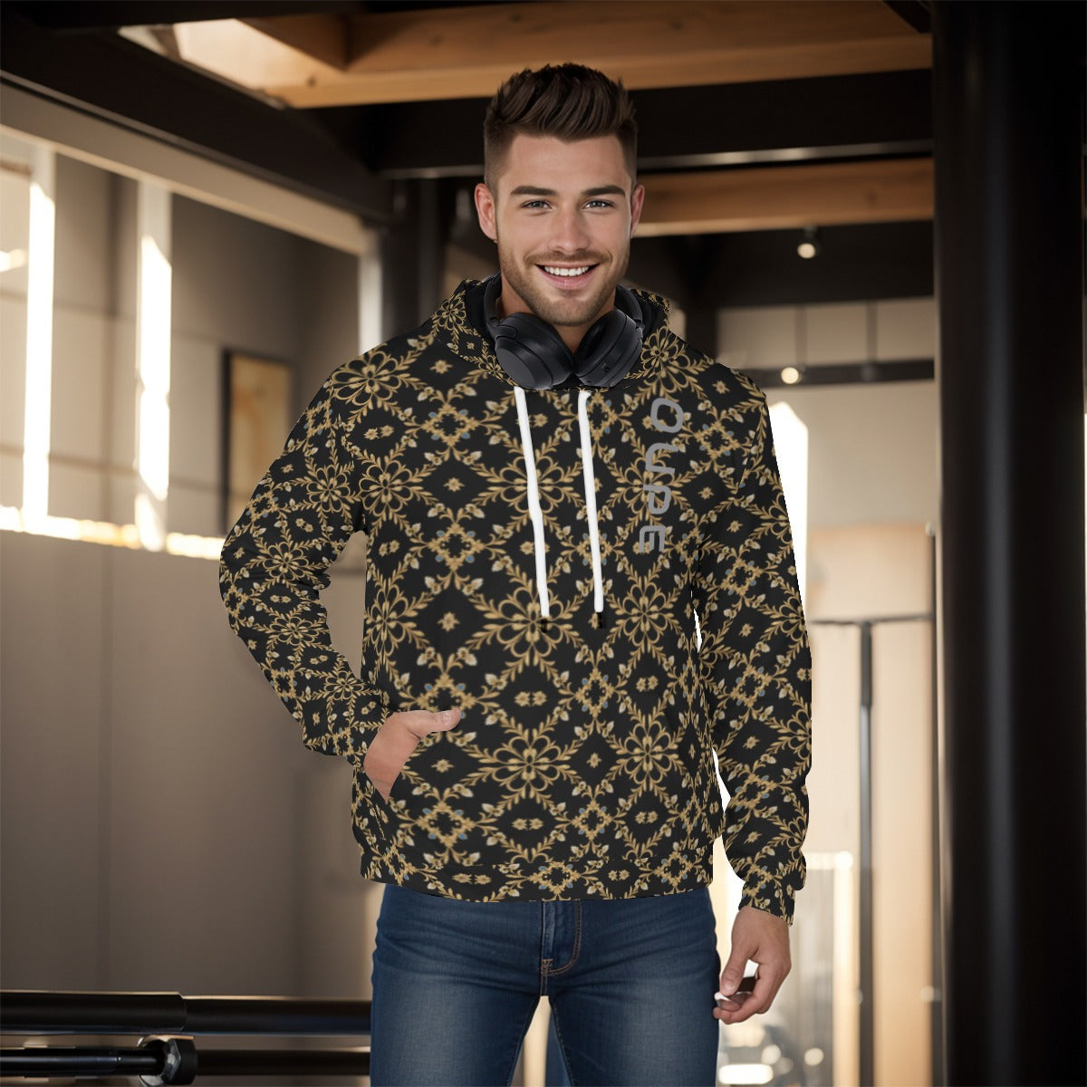 OUPE BAROQUE Men's PULLOVER HOODIE