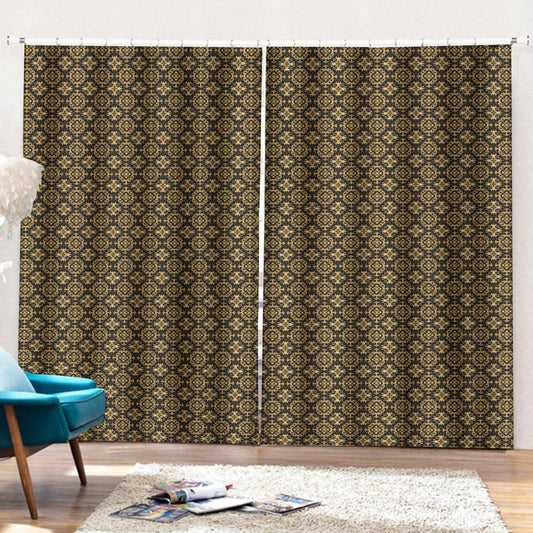 AC BAROQUE (Countess) Curtains with Hooks (Large Size)