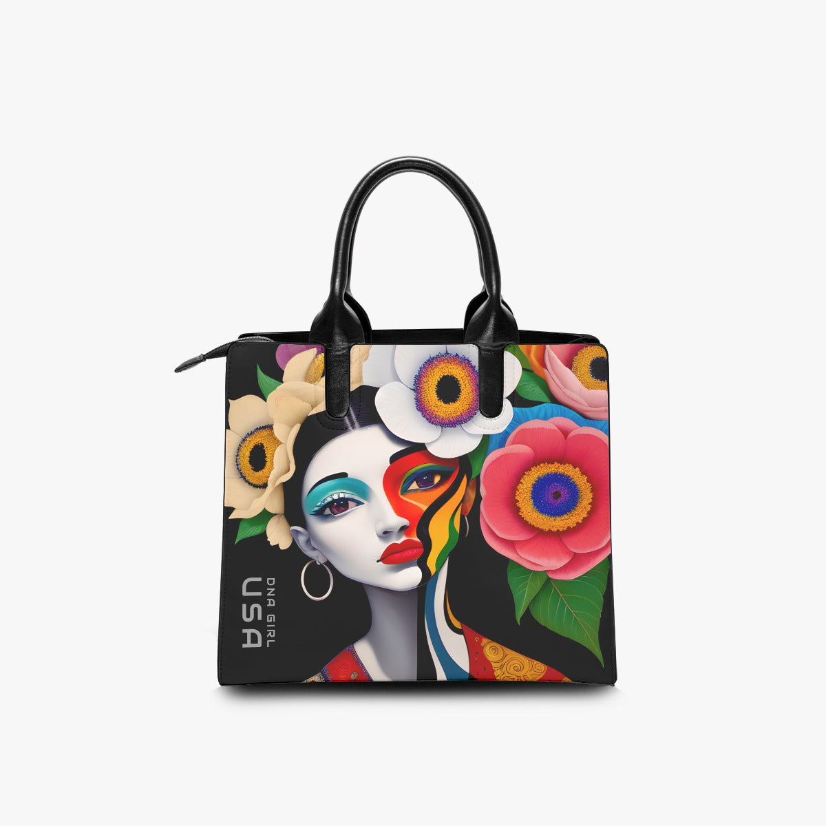 DNA GIRL USA Square Tote Bag