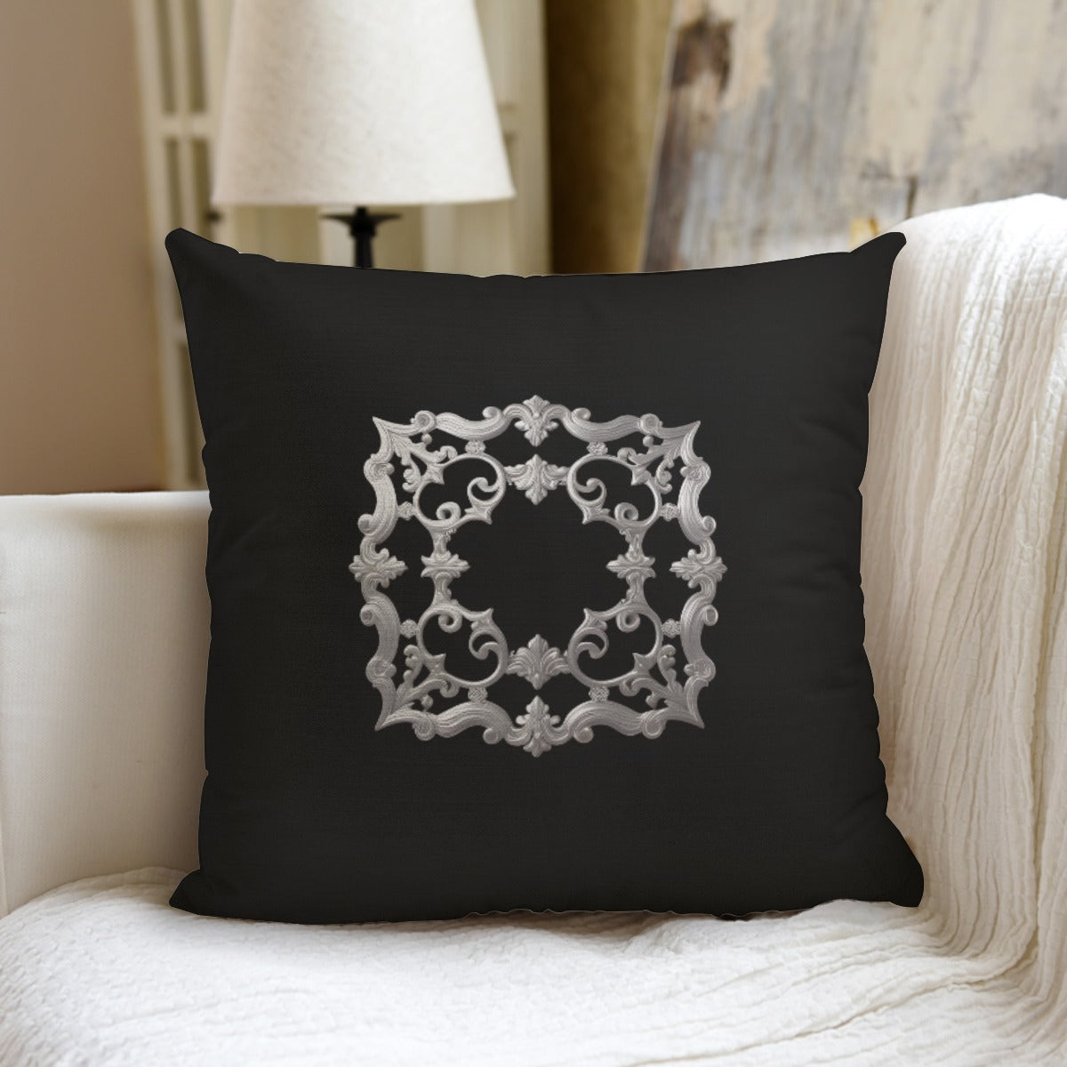 AC BAROQUE All-Over Print couch pillow with pillow Inserts