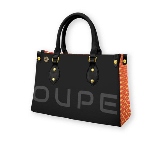 Women's "OUPE" Tote Bag With Black Handle RETRO